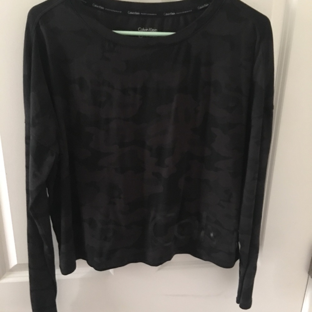 Calvin Klein camo long sleeve